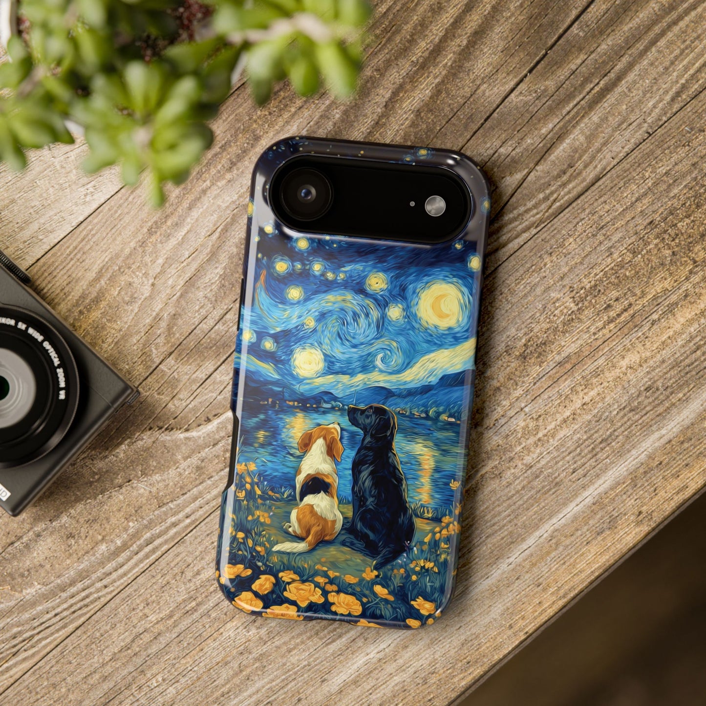 Cosmic Companions Design iPhone Case