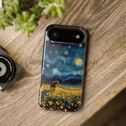 Prairie Nocturne Design iPhone Case