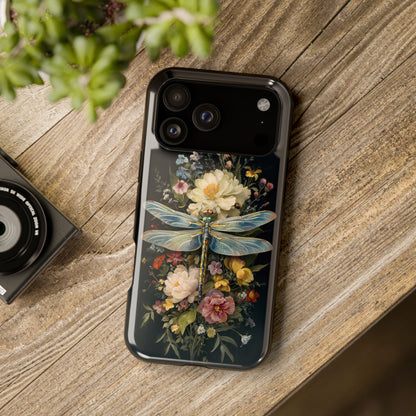 Dusk Dragonfly Design iPhone Case