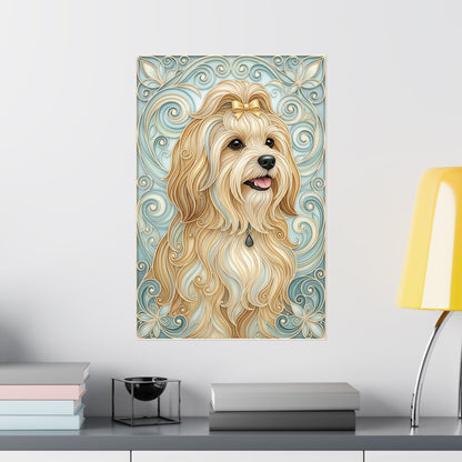 The Elegant Filigree – Custom Pet Portrait Wall Art