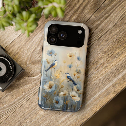 Ethereal Songbird Design iPhone Case