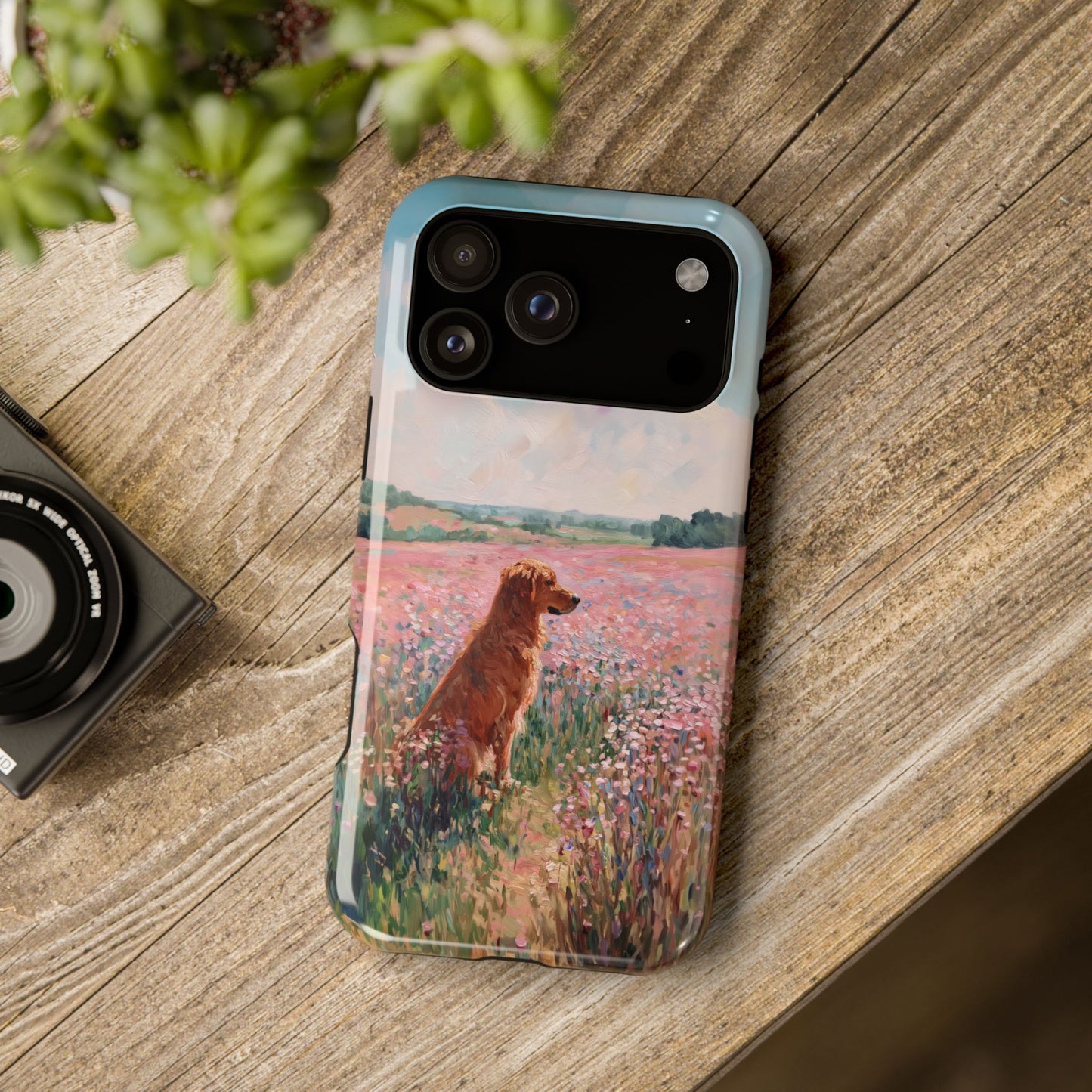 The Golden Meadow Design iPhone Case