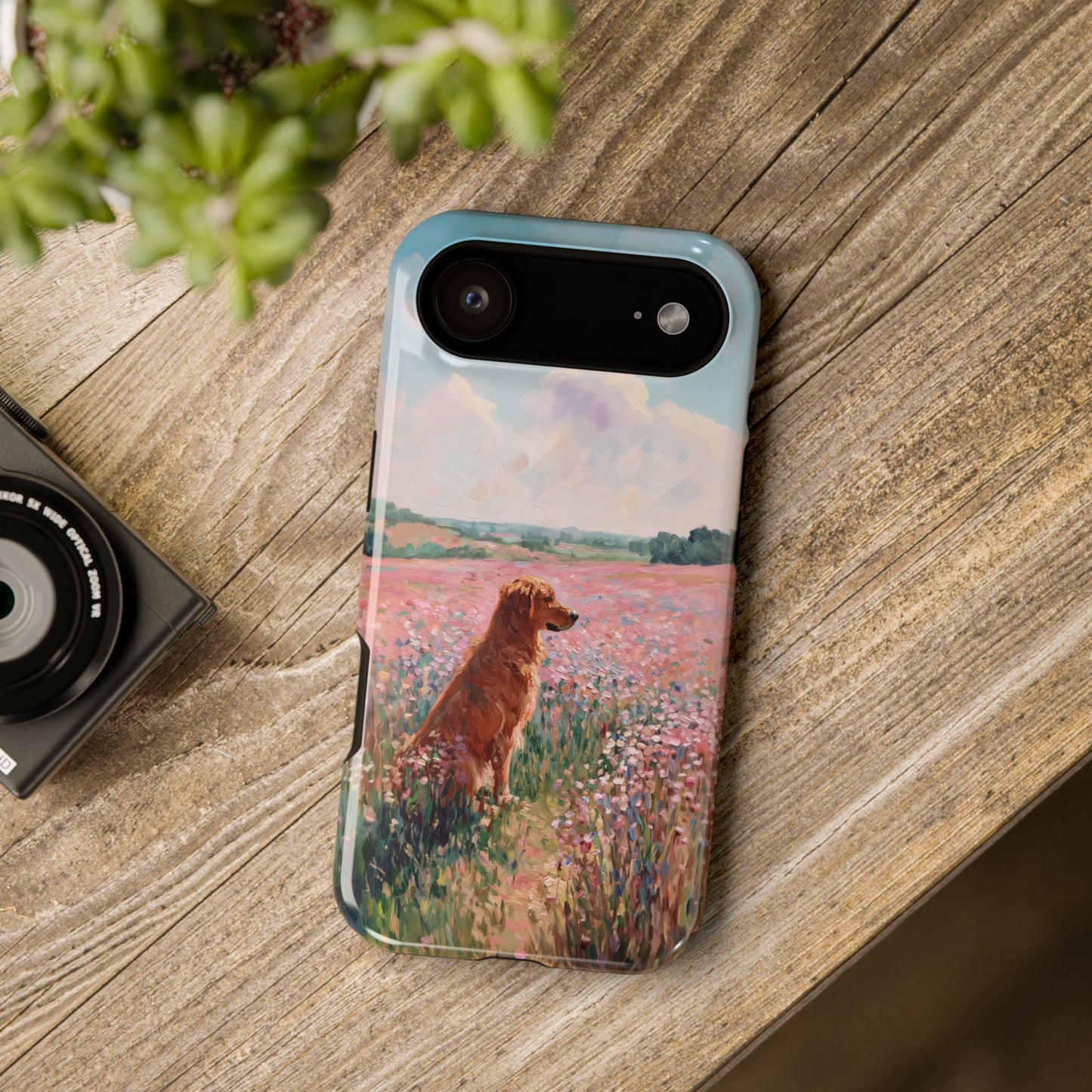 The Golden Meadow Design iPhone Case