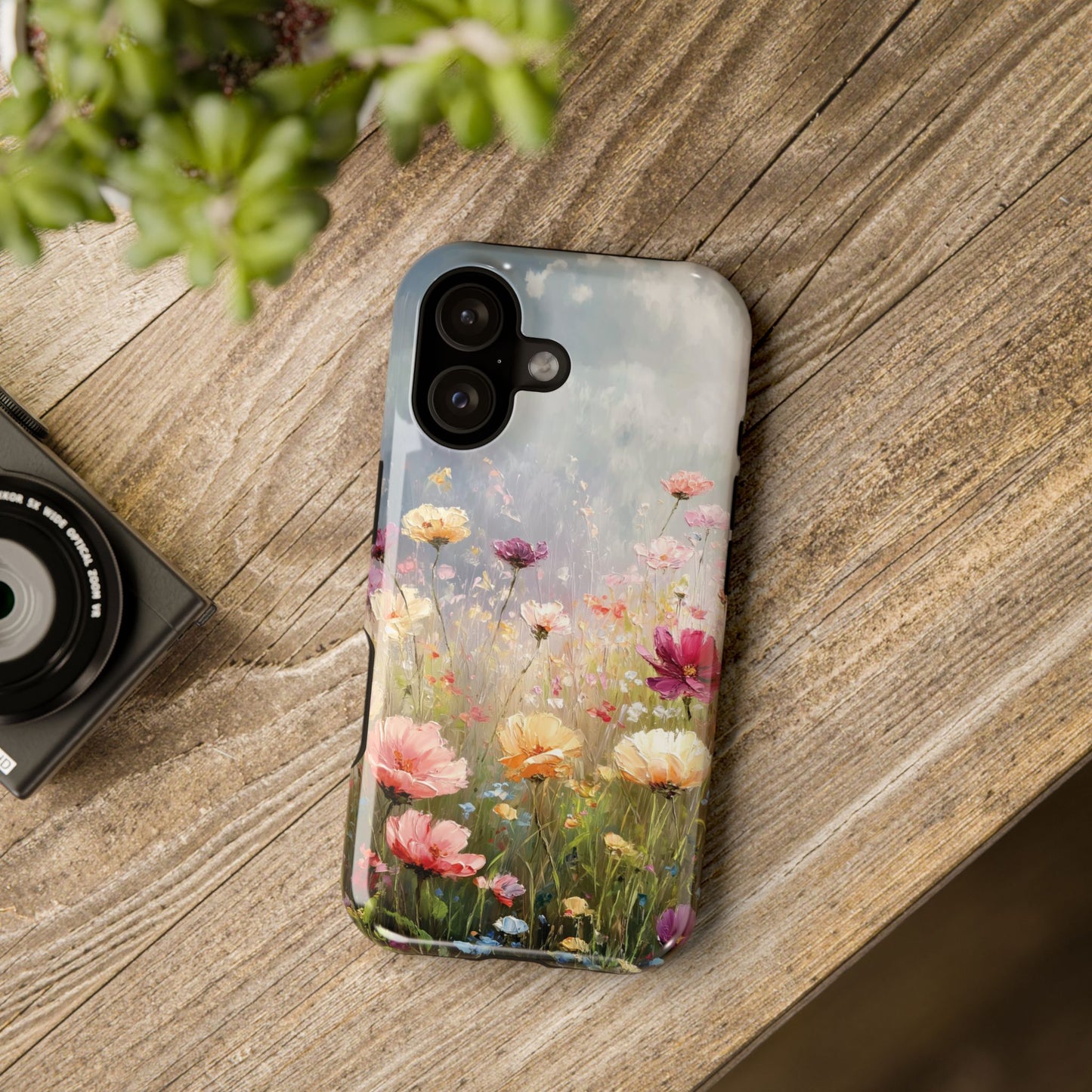 Whispering Wildflowers Design iPhone Case