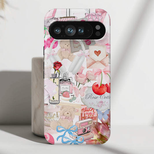 Coquette Collage Design Phone Case for Google Pixel