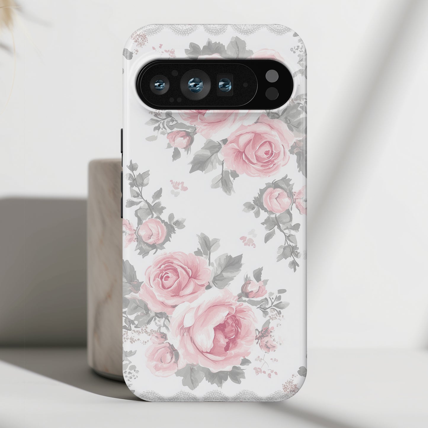 Coquette Watercolor Roses Design Phone Case for Google Pixel