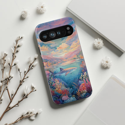 Coral Horizon Design Phone Case for Google Pixel