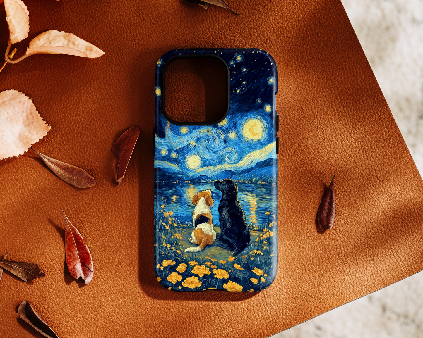 Cosmic Companions Design iPhone Case