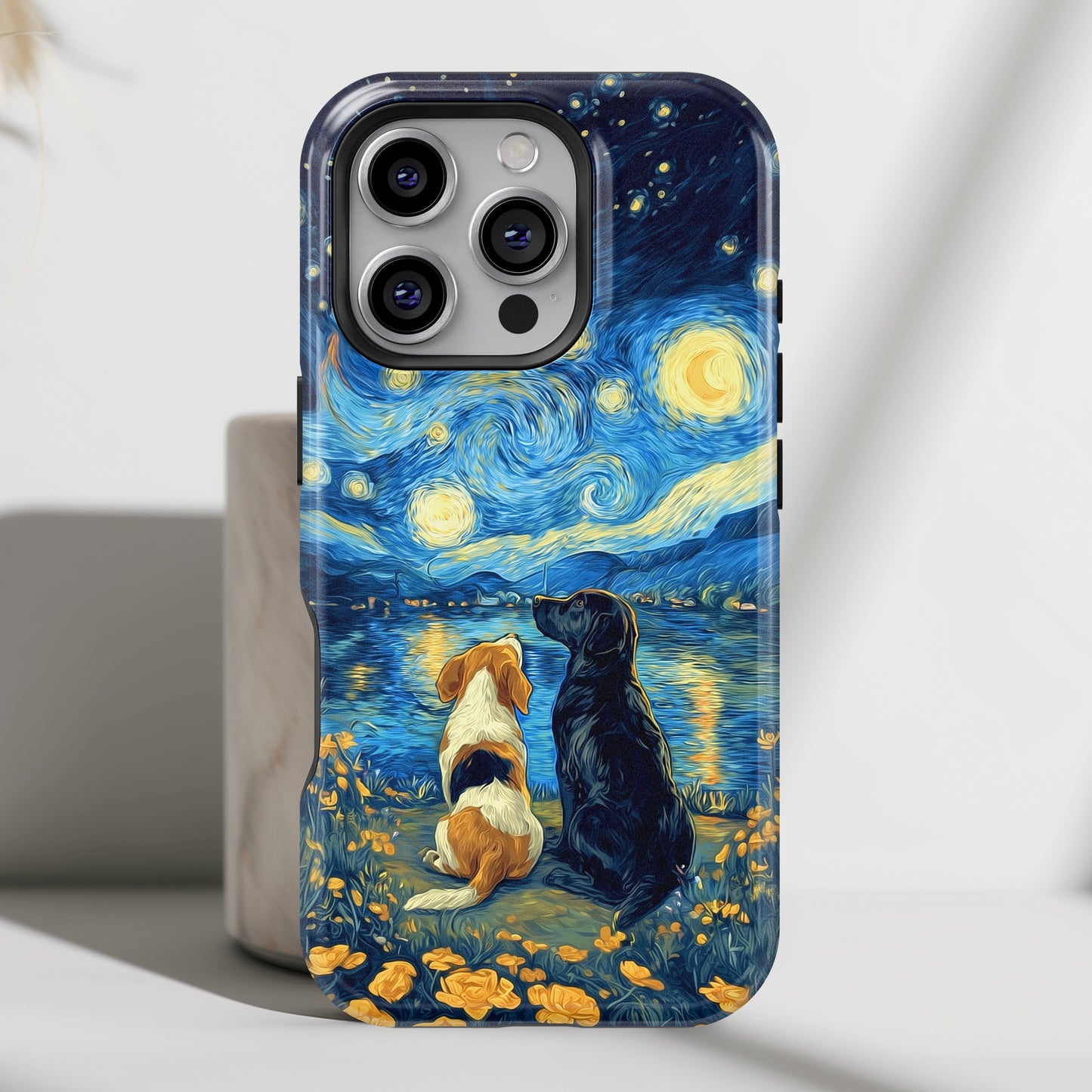Cosmic Companions Design iPhone Case