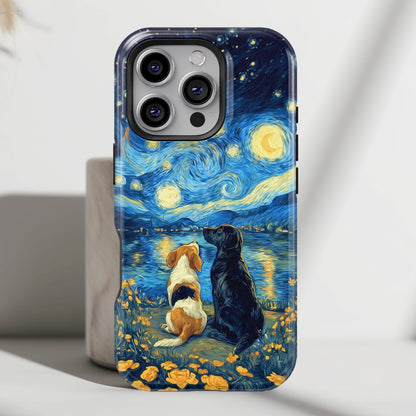 Cosmic Companions Design iPhone Case