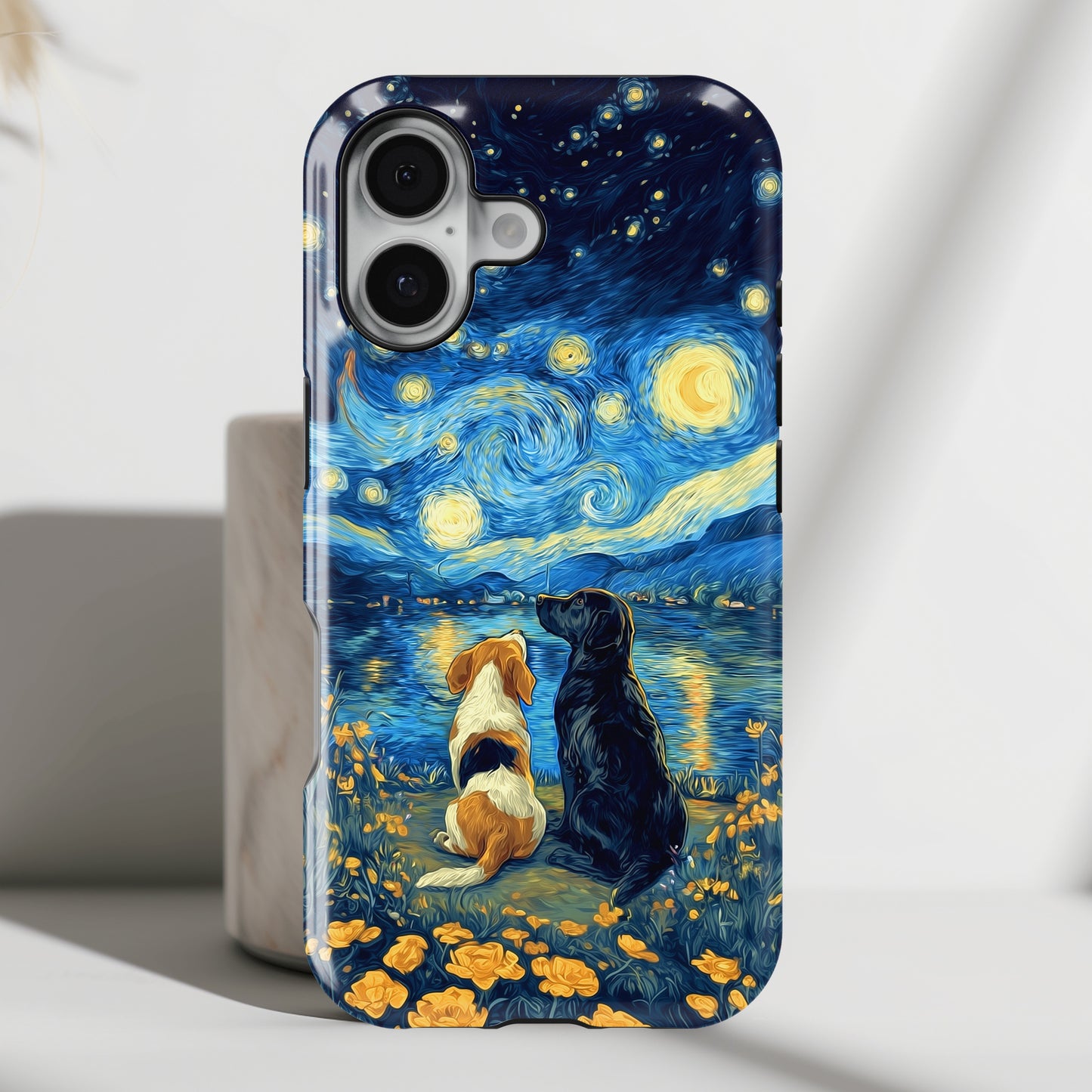 Cosmic Companions Design iPhone Case