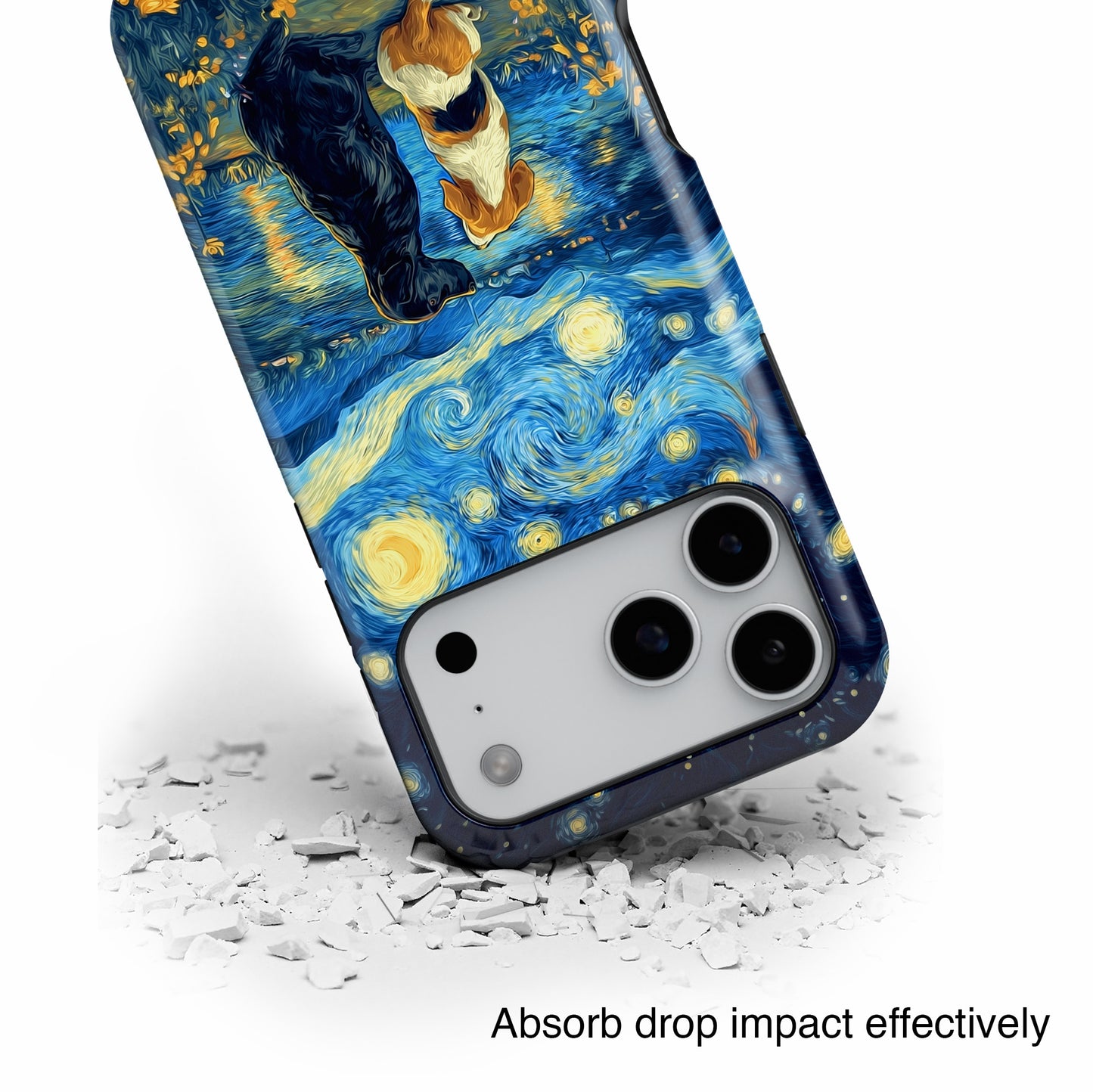 Cosmic Companions Design iPhone Case