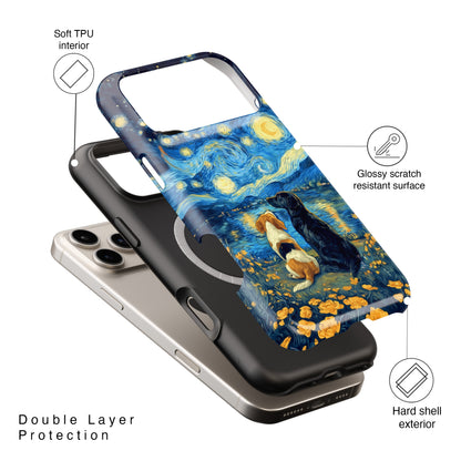 Cosmic Companions Design iPhone Case