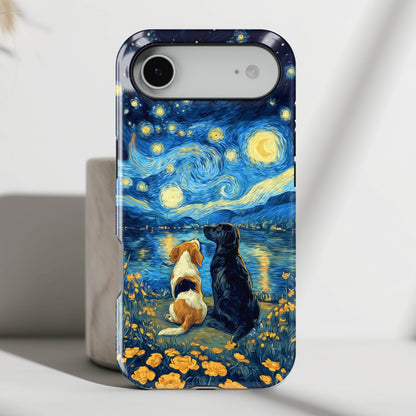 Cosmic Companions Design iPhone Case