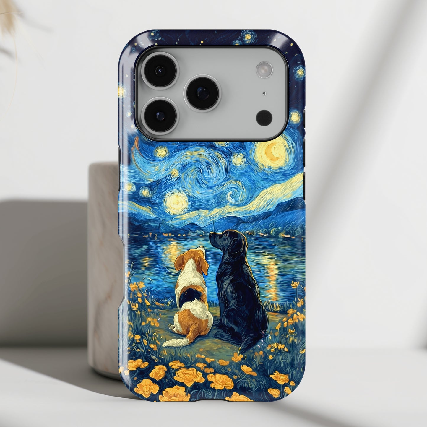 Cosmic Companions Design iPhone Case