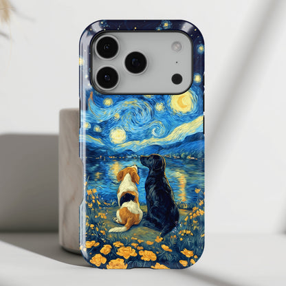 Cosmic Companions Design iPhone Case