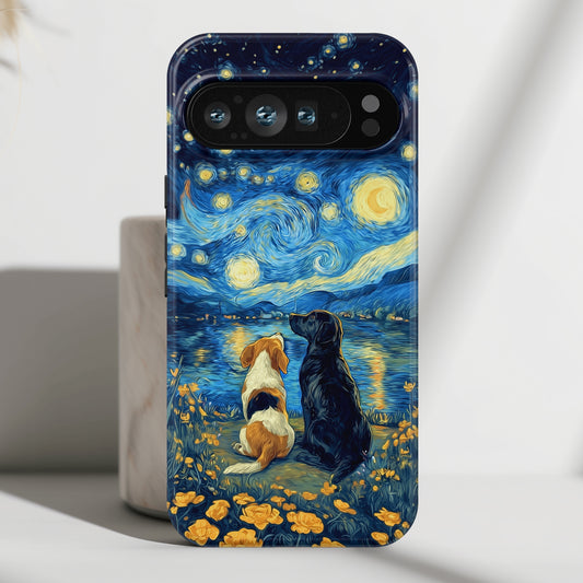 Cosmic Companions Design Phone Case for Google Pixel