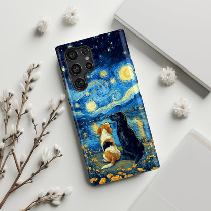Cosmic Companions Design Phone Case for Galaxy S series Phones
