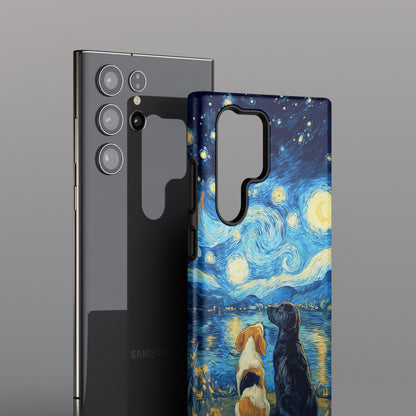 Cosmic Companions Design Phone Case for Galaxy S series Phones