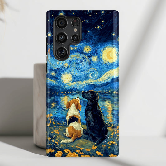 Cosmic Companions Design Phone Case for Galaxy S series Phones