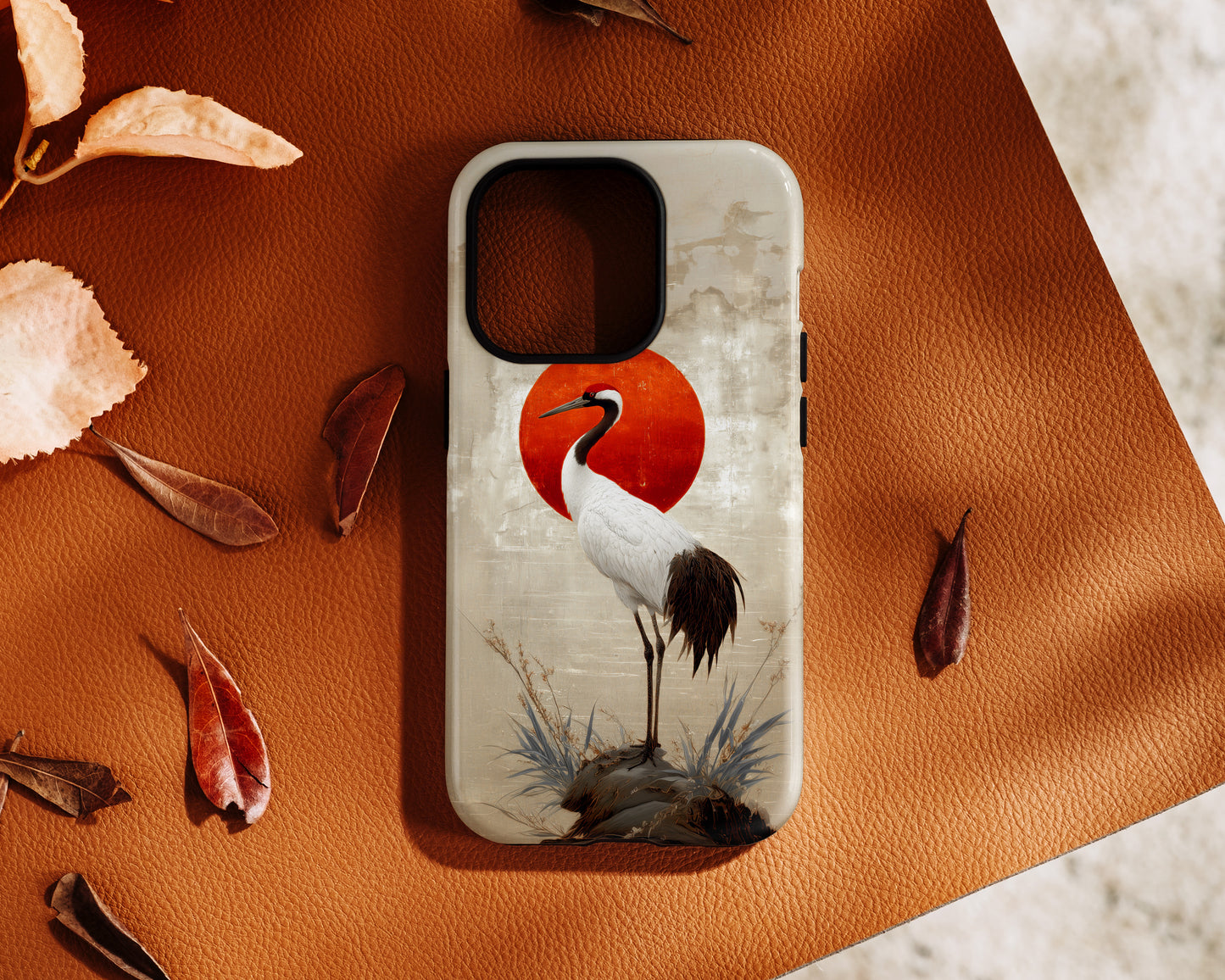 Crane Dawn Design iPhone Case