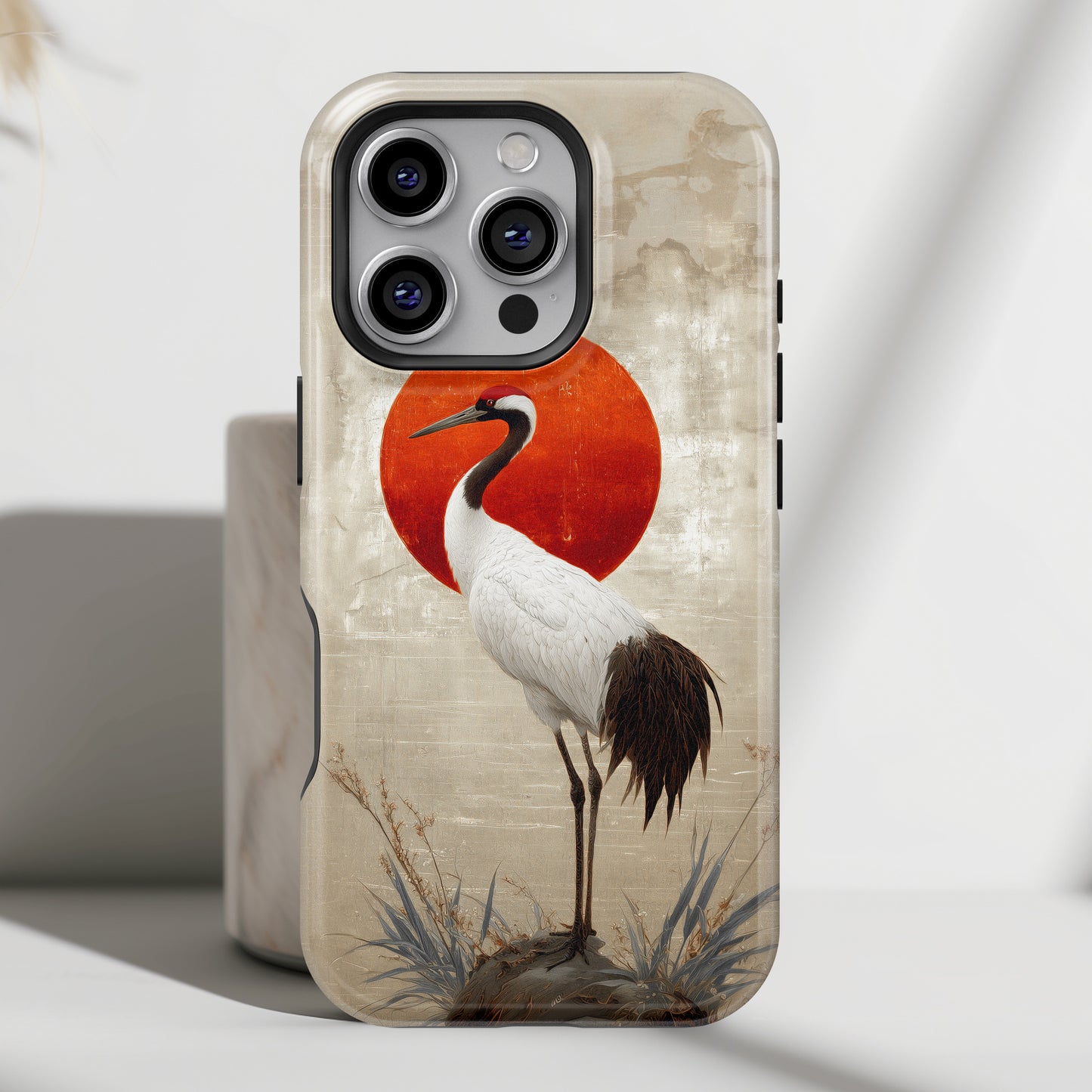 Crane Dawn Design iPhone Case
