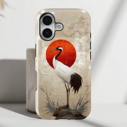 Crane Dawn Design iPhone Case