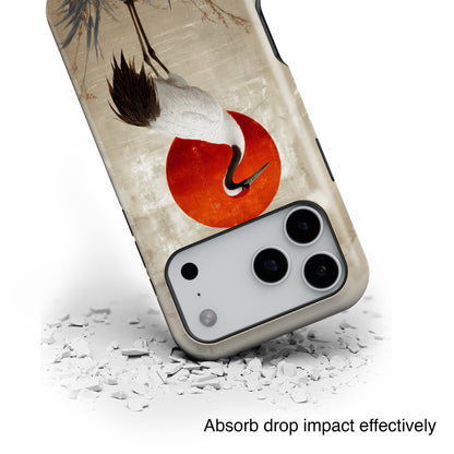 Crane Dawn Design iPhone Case