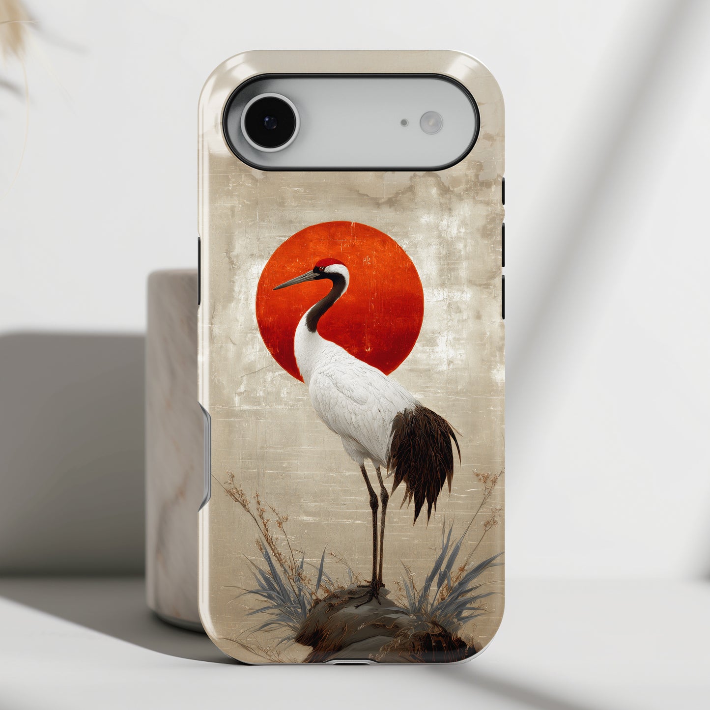 Crane Dawn Design iPhone Case