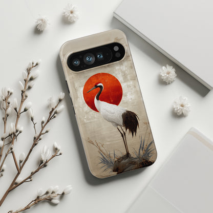 Crane Dawn Design Phone Case for Google Pixel