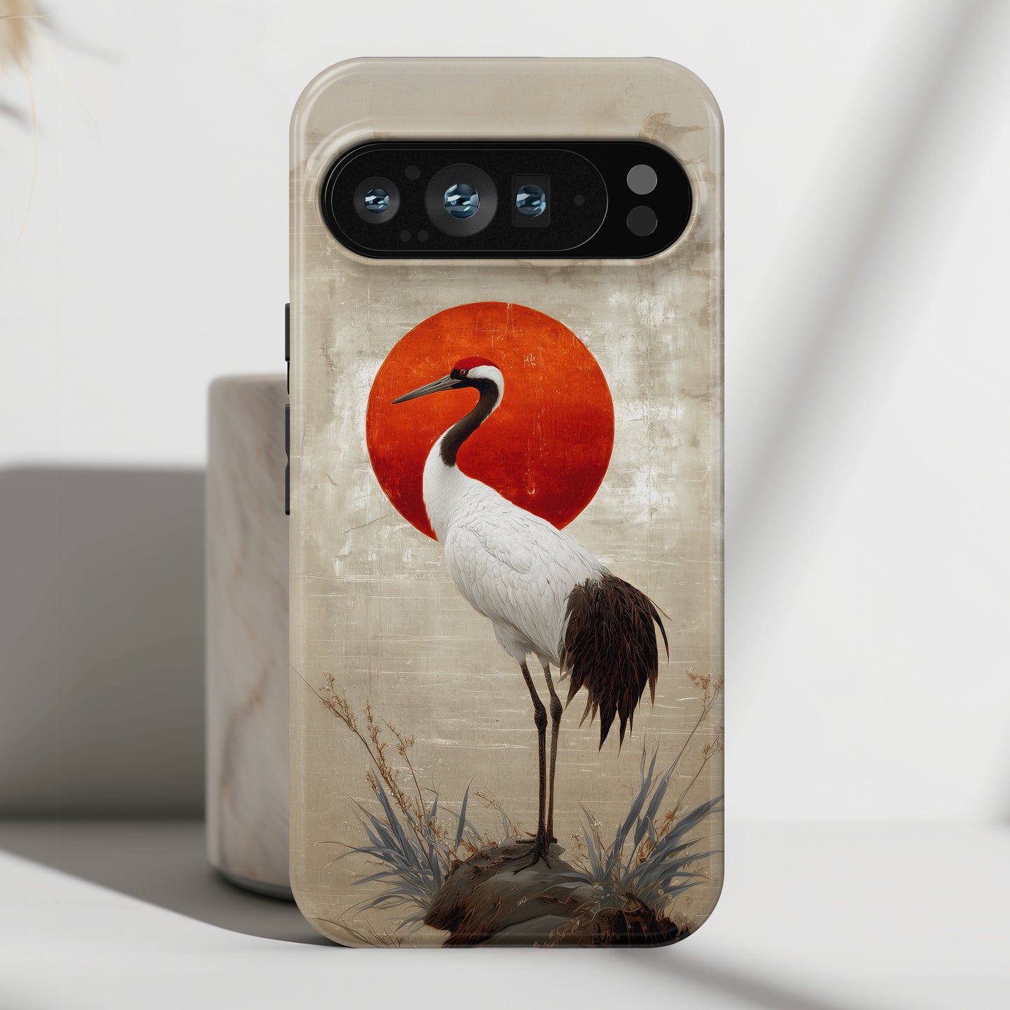 Crane Dawn Design Phone Case for Google Pixel