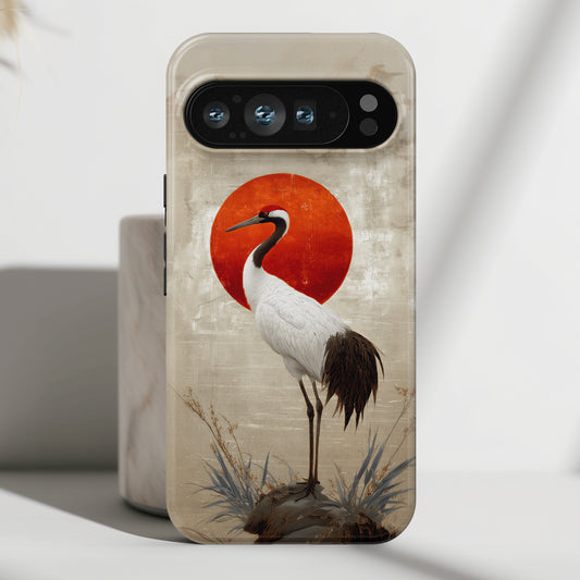 Crane Dawn Design Phone Case for Google Pixel