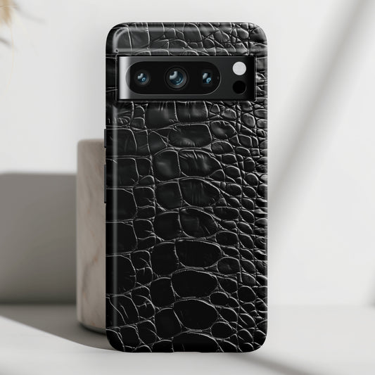 Crocodile Skin Texture Print Google Pixel Phone Case