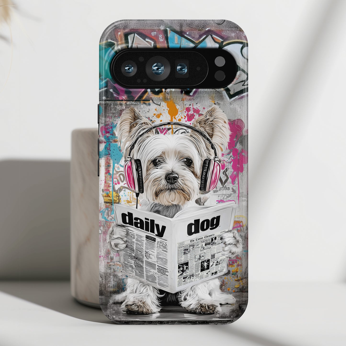 Daily Dog Beats (Yorkshire) Design Phone Case for Google Pixel