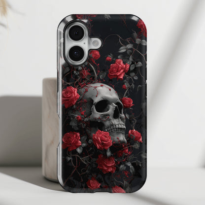 Dark Romance Design iPhone Case