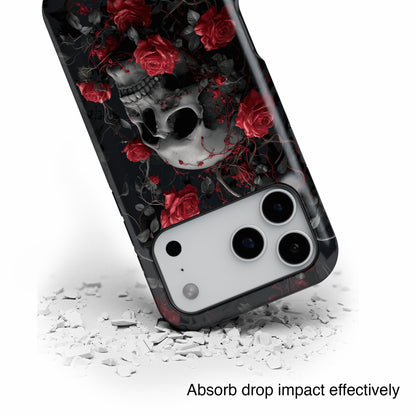 Dark Romance Design iPhone Case