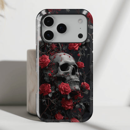 Dark Romance Design iPhone Case