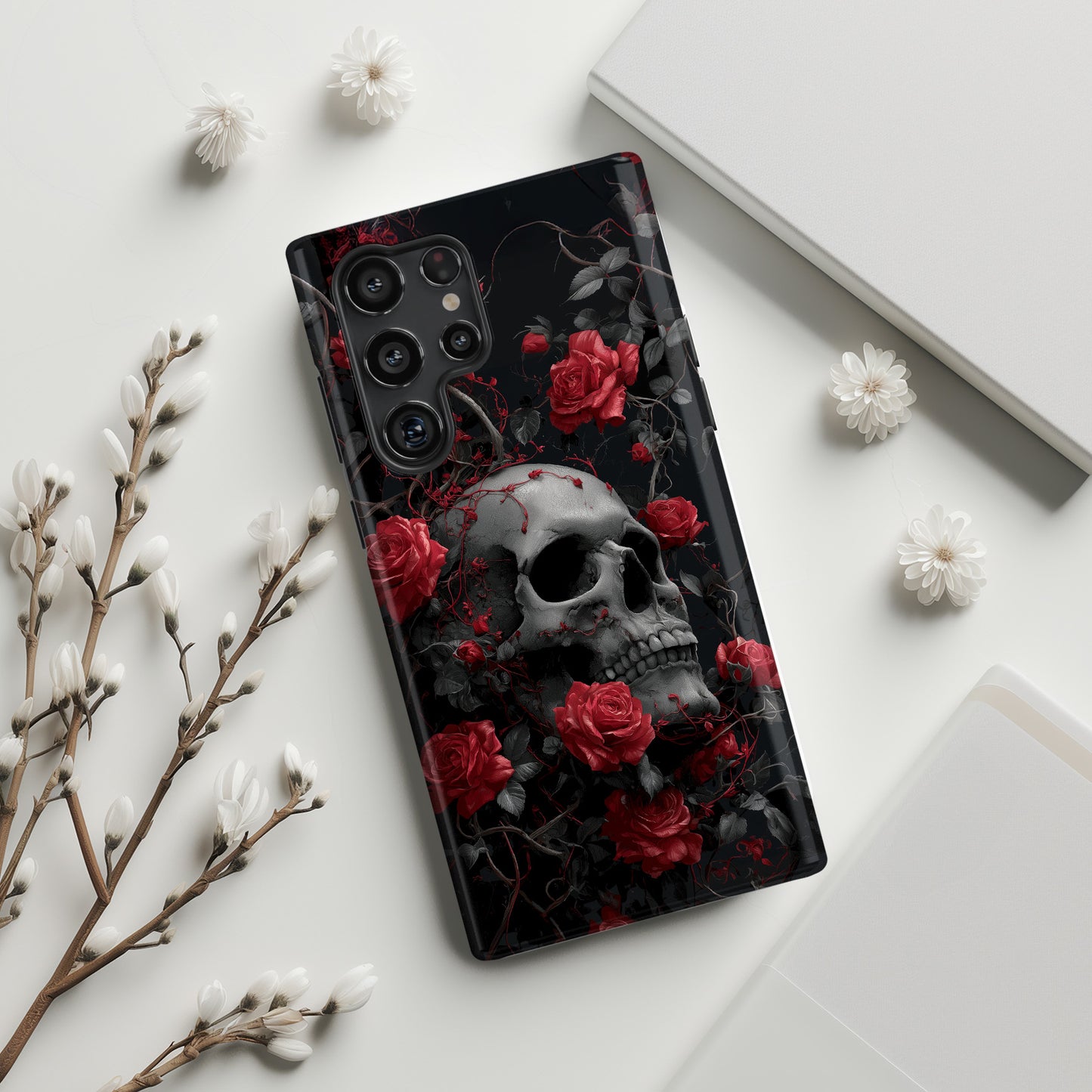 Dark Romance Design Phone Case for Galaxy S series Phones