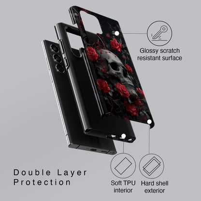 Dark Romance Design Phone Case for Galaxy S series Phones