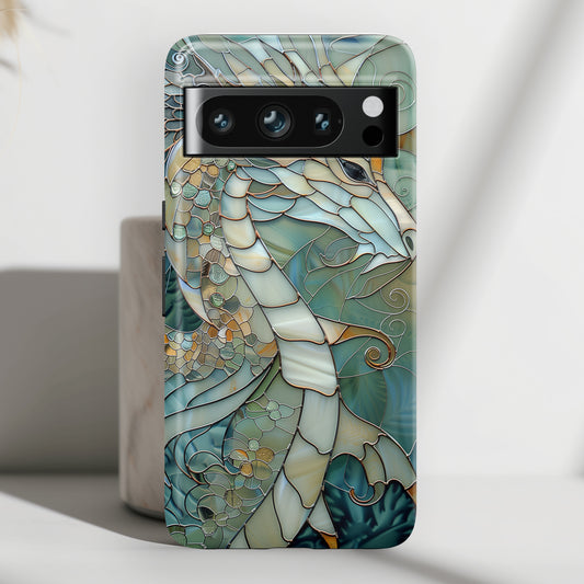 Dragon Stained Glass Design Google Pixel Phone Case