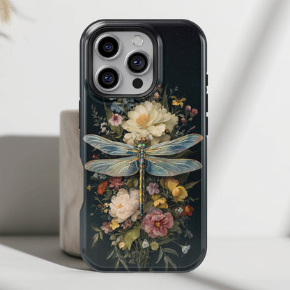 Dusk Dragonfly Design iPhone Case