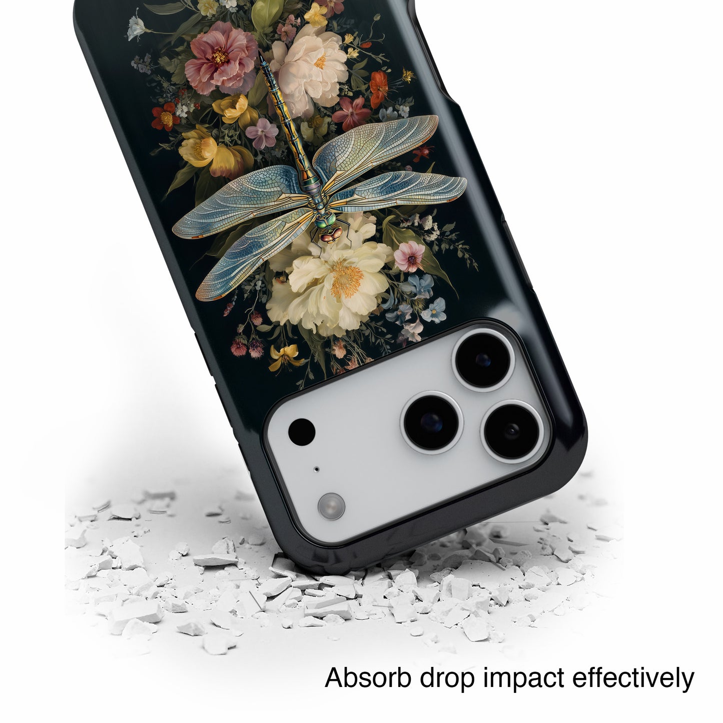 Dusk Dragonfly Design iPhone Case