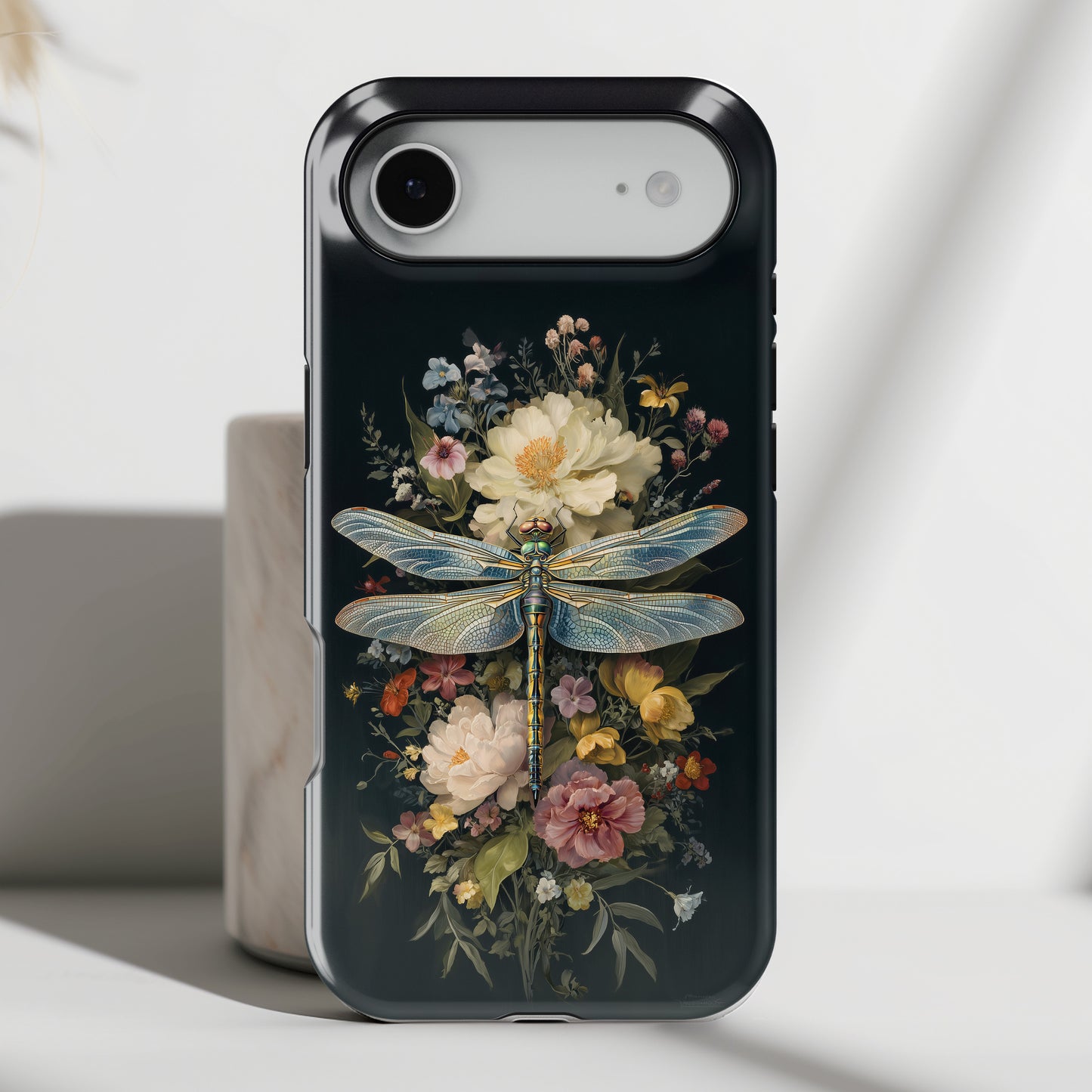 Dusk Dragonfly Design iPhone Case