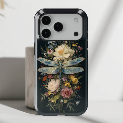 Dusk Dragonfly Design iPhone Case