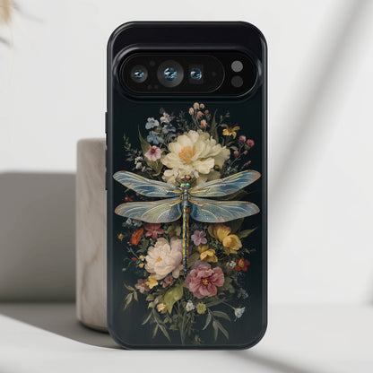 Dusk Dragonfly Design Phone Case for Google Pixel