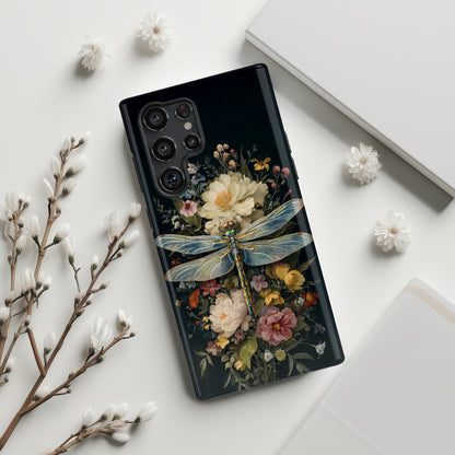Dusk Dragonfly Design Phone Case for Galaxy S series Phones