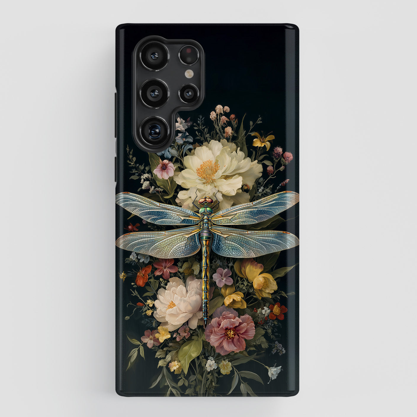 Dusk Dragonfly Design Phone Case for Galaxy S series Phones