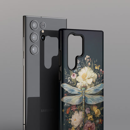 Dusk Dragonfly Design Phone Case for Galaxy S series Phones