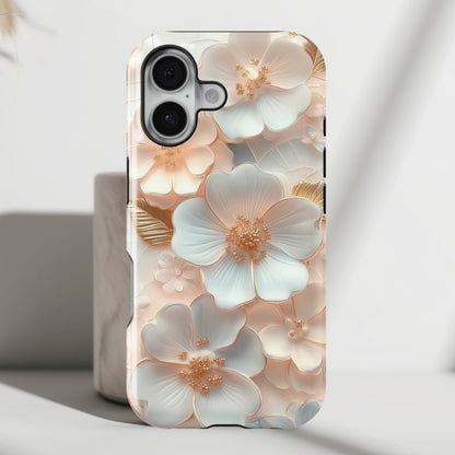 Elegant Floral Design iPhone Case