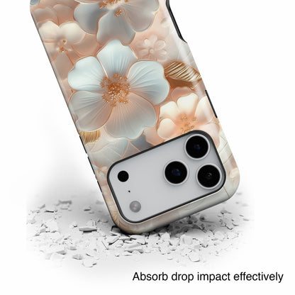 Elegant Floral Design iPhone Case